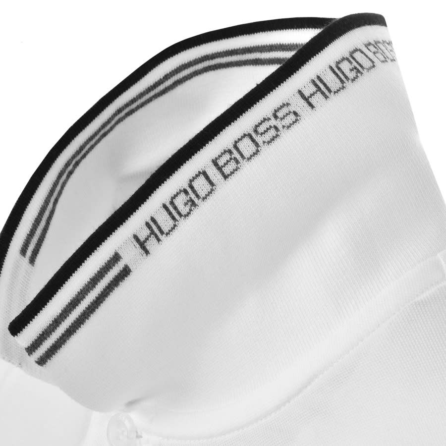 Alternative Image for ProductBOSS Paul Curved Polo T Shirt White3